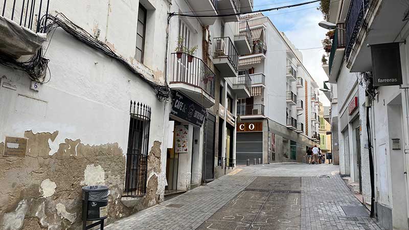 calle entrepans